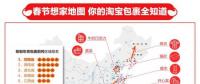 大數據“親情地圖”：山東收年貨包裹全國第10