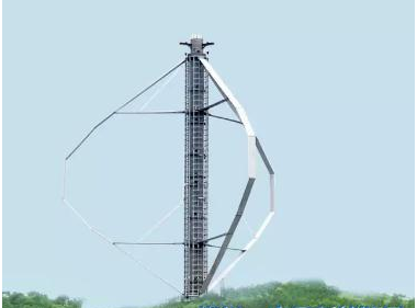 陽江造垂直軸風(fēng)力發(fā)電機成功試驗運行