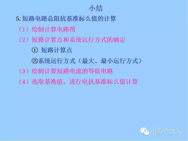 電網短路電流計算精解111