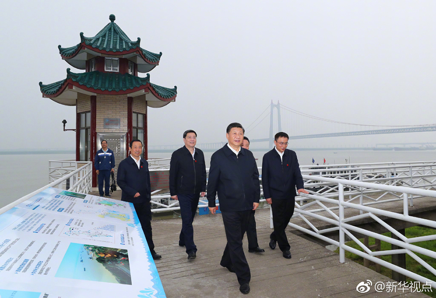習近平：長江經濟帶發展每一步都要穩扎穩打