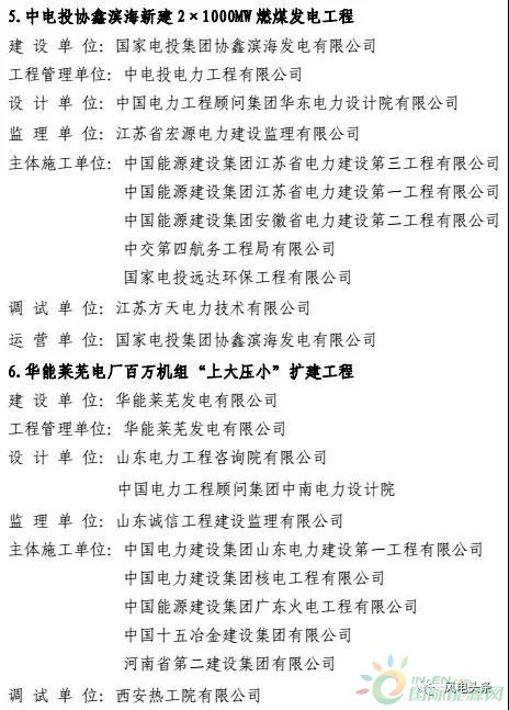 7個風(fēng)電工程獲獎！2018中國電力優(yōu)質(zhì)工程評審結(jié)果名單出爐！（附詳細(xì)名單）