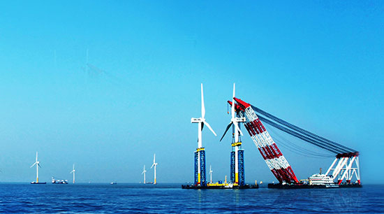 華銳風電打造最美海上風電場