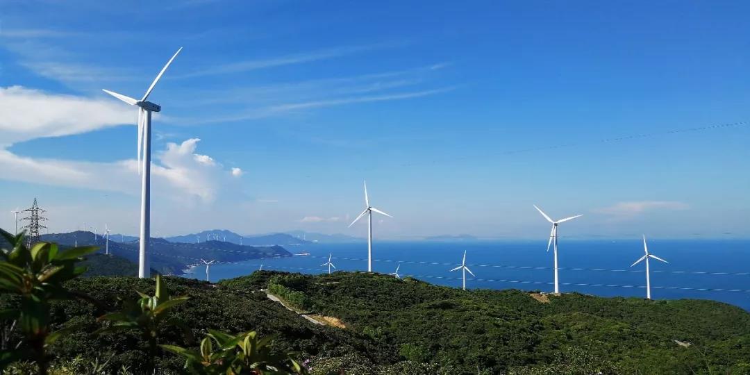 中國(guó)最美海島風(fēng)電場(chǎng)——上川島風(fēng)電場(chǎng)