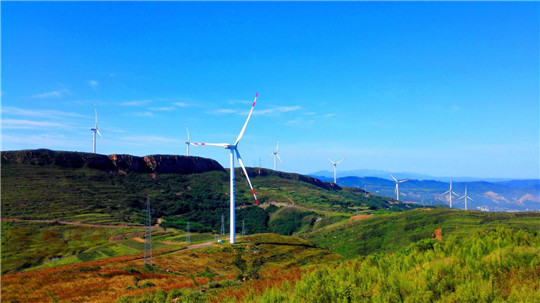 這個風電場在河南地區的發電量不一般