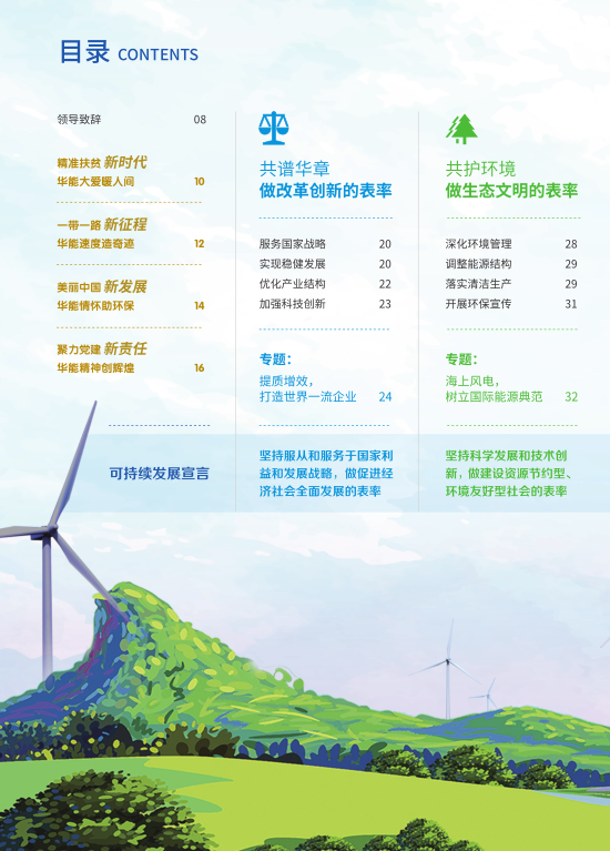 核準風電項目38個 共計314.55萬千瓦！華能集團《2017年可持續發展報告》發布