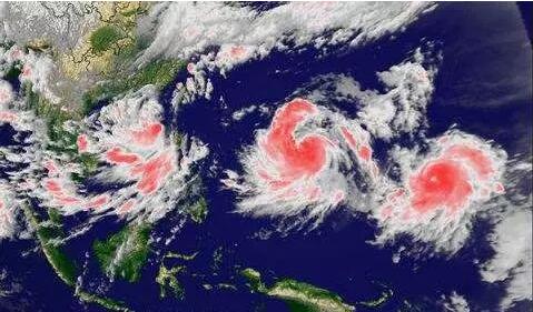 多個預(yù)警齊發(fā) 三臺風(fēng)海上共舞 強降雨將覆蓋我國六大流域