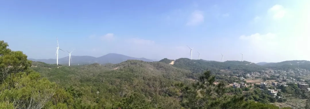 惠安尖峰風電項目首批風機并網發電