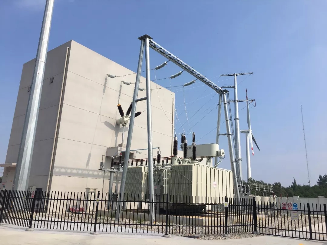 惠安尖峰風電項目首批風機并網發電
