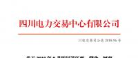 四川2018年9月四川送江西、湖北、河南月內省間外送交易結果