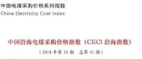 中電聯(lián)公布沿海電煤采購指數(shù)CECI第41期：電煤價(jià)格小幅上漲