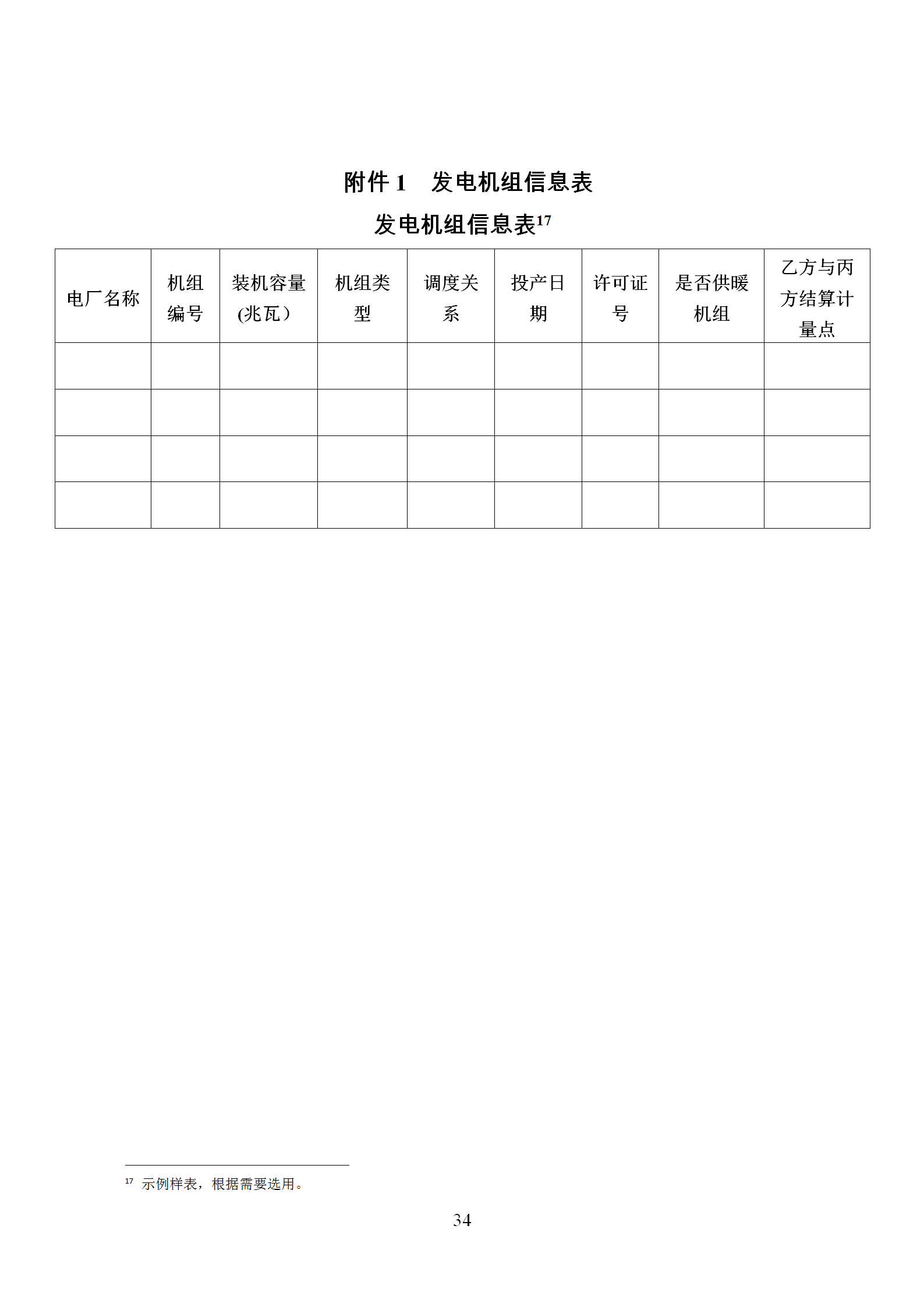 發(fā)改委推廣應(yīng)用電力中長期交易合同示范文本（全文）